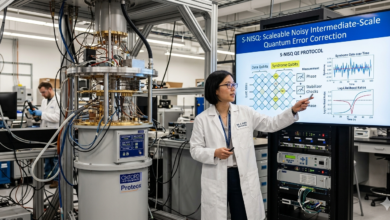 s-nisq quantum error correction